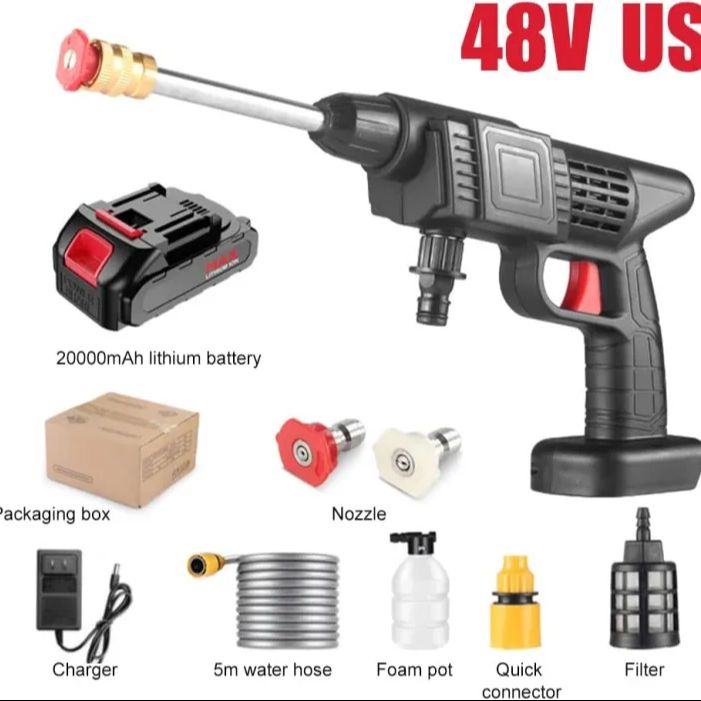 Portable Powerful Cordless High Pressure Washer