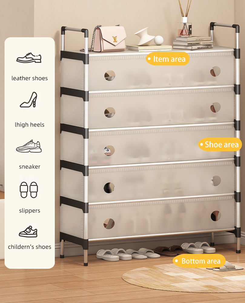 Dustproof Shoe Rack Organizer | 4/5/6/7 Layer Waterproof