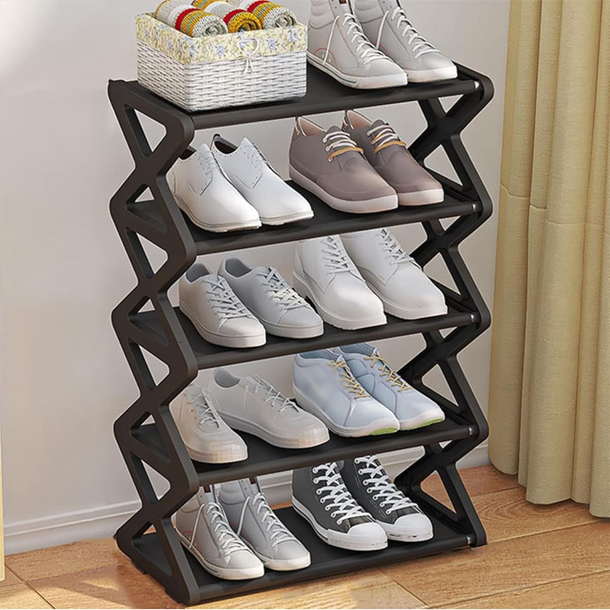 Foldable Shoe Rack I Shoe Stand for Home I Space Saving Shoe Rack
