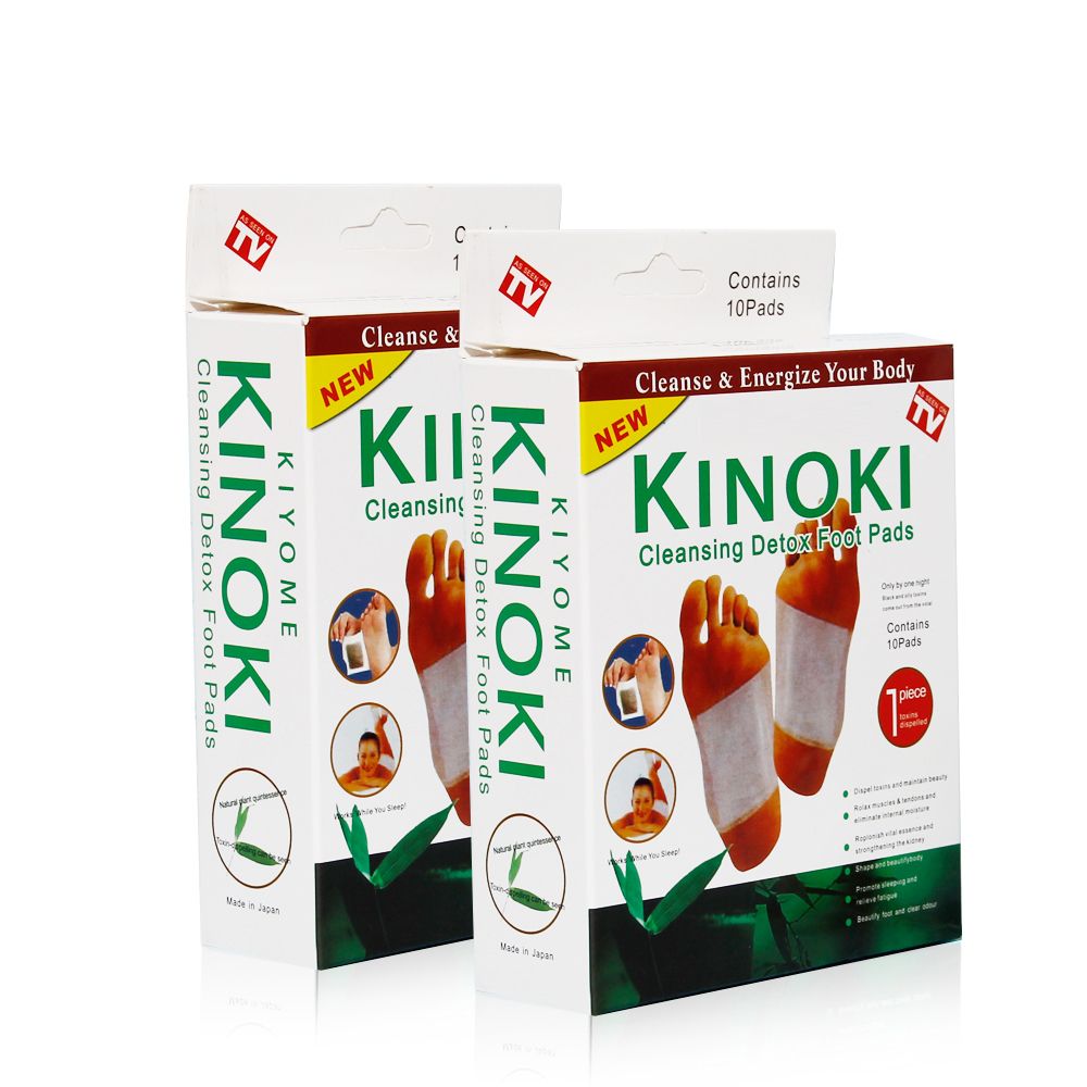 Kinoki Detox Foot 20 Patches (Pack Of 2)