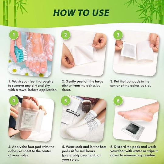 Kinoki Detox Foot 20 Patches (Pack Of 2)