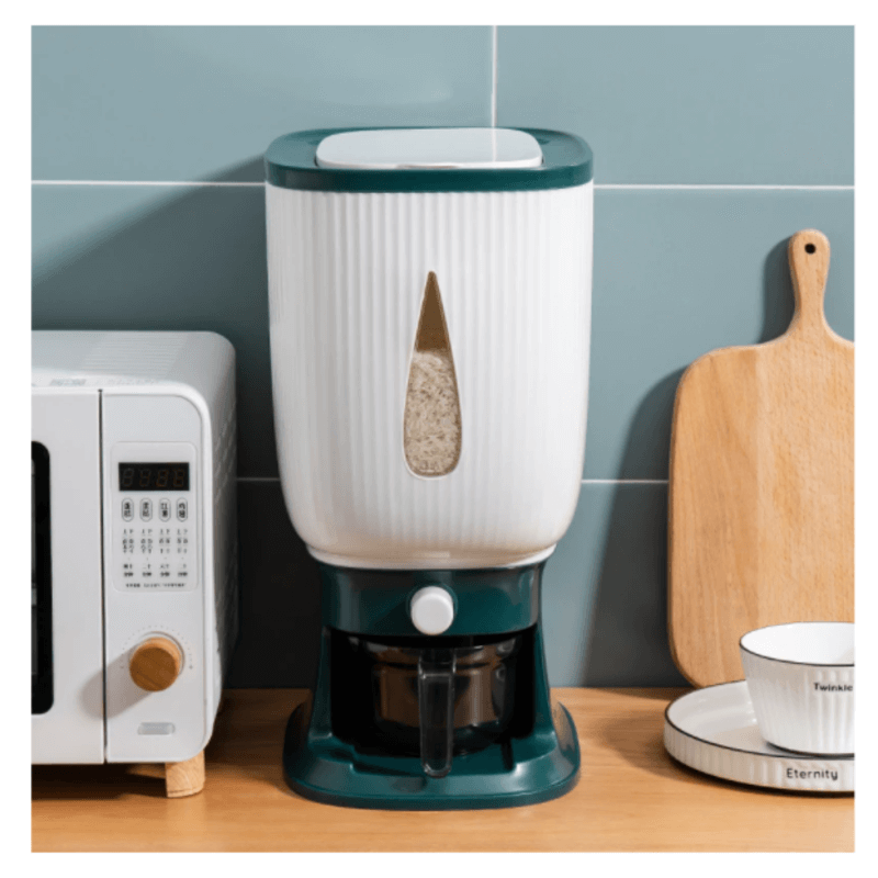 Automatic Rice Dispenser and Cereal Storage Box