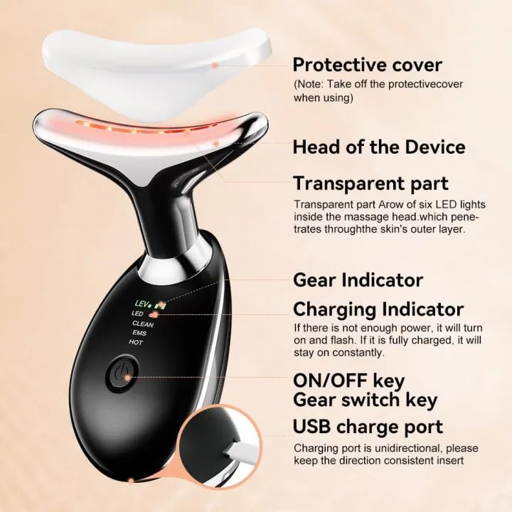 Neck Anti-Wrinkle Face Beauty Device – Skin Lifting & Tightening