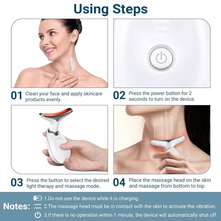 Neck Anti-Wrinkle Face Beauty Device – Skin Lifting & Tightening