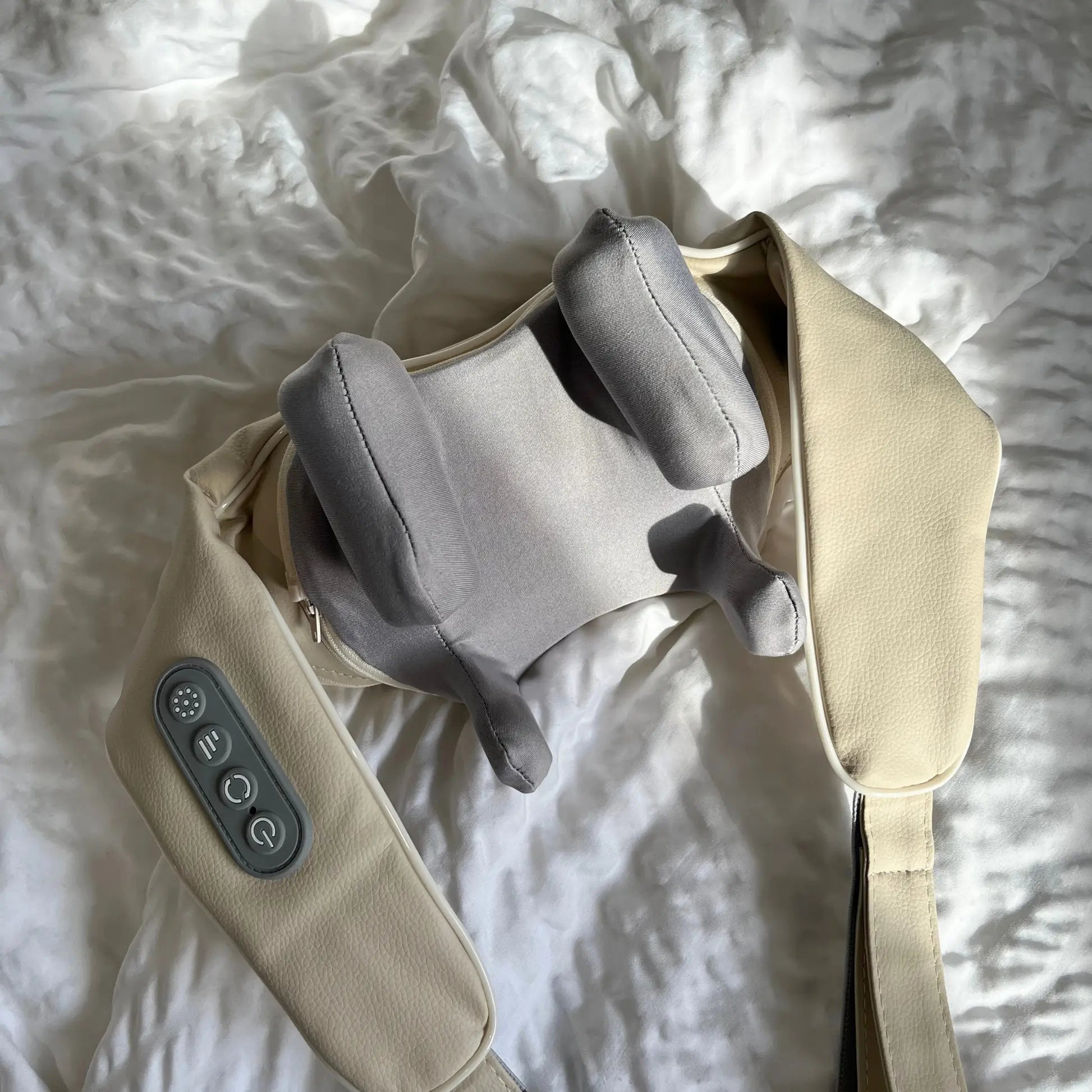 Cordless Neck & Back Massager with Heat Therapy