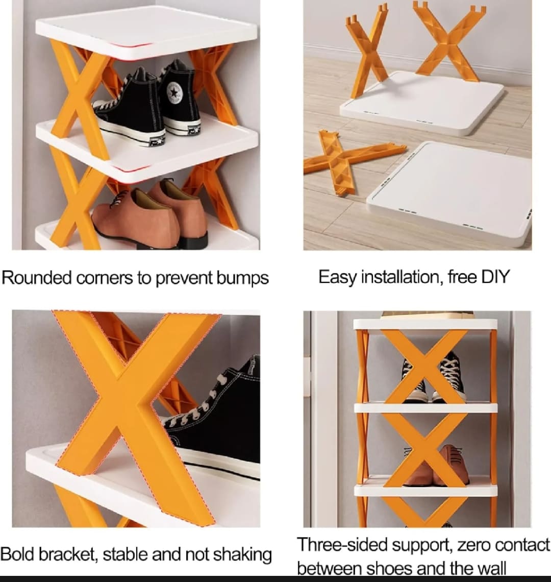 Simple Shoe Rack Shoe Storage Organizer 5 Layers