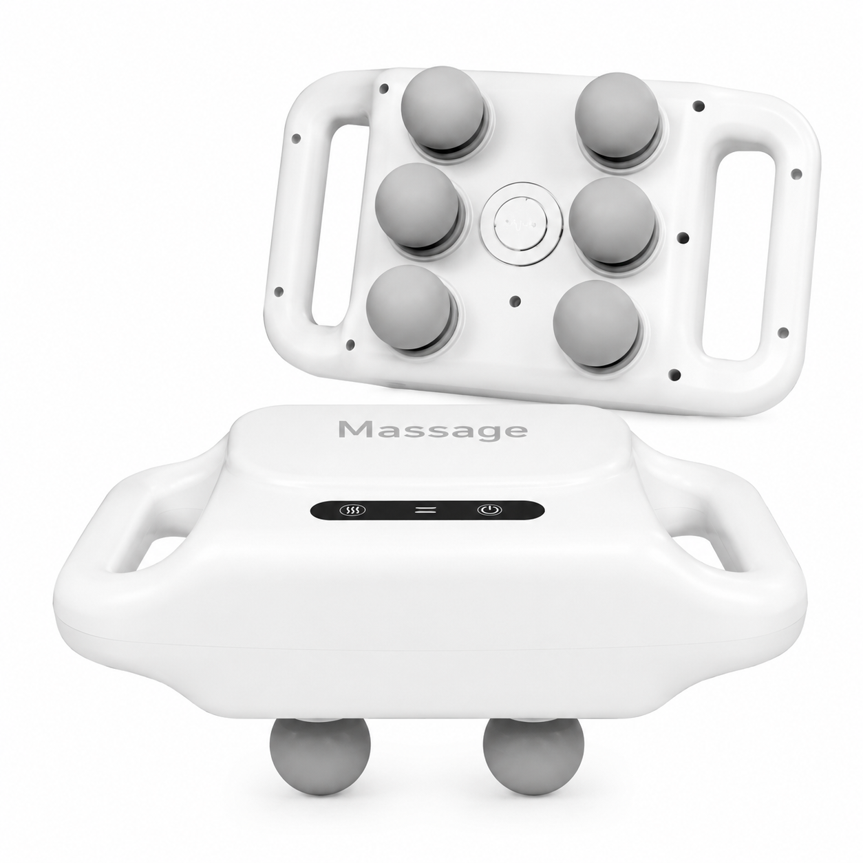 Multi-Head Fascia Muscle Massager Gun – Deep Tissue Relief for Back, Waist, and Legs