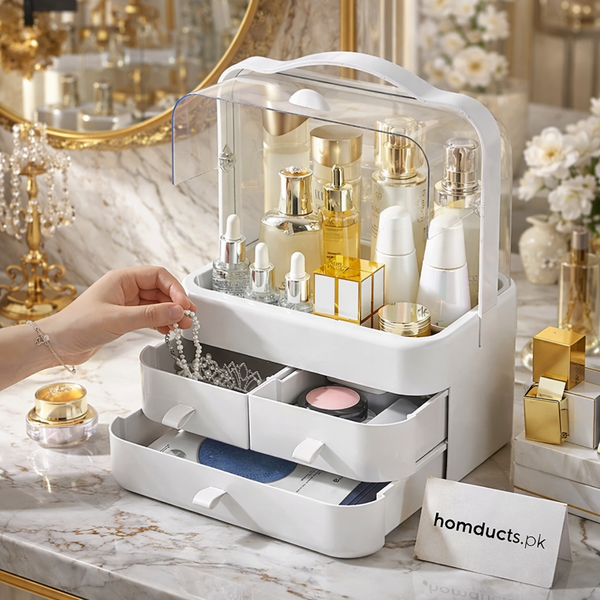 Cosmetic Organizer With Drawers