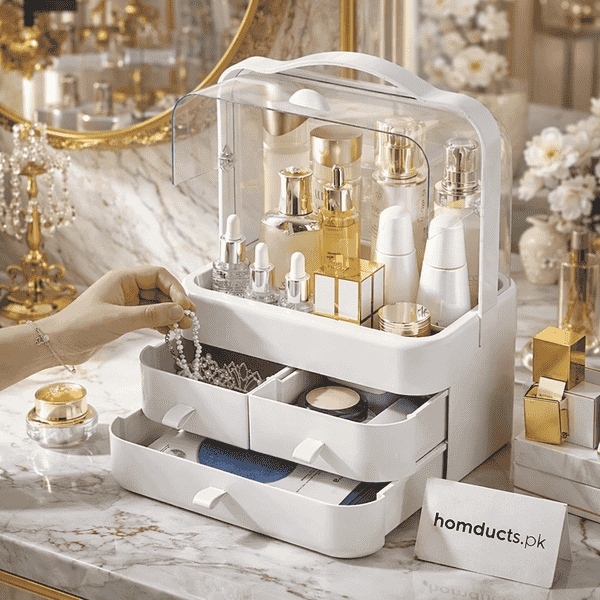 Cosmetic Organizer With Drawers