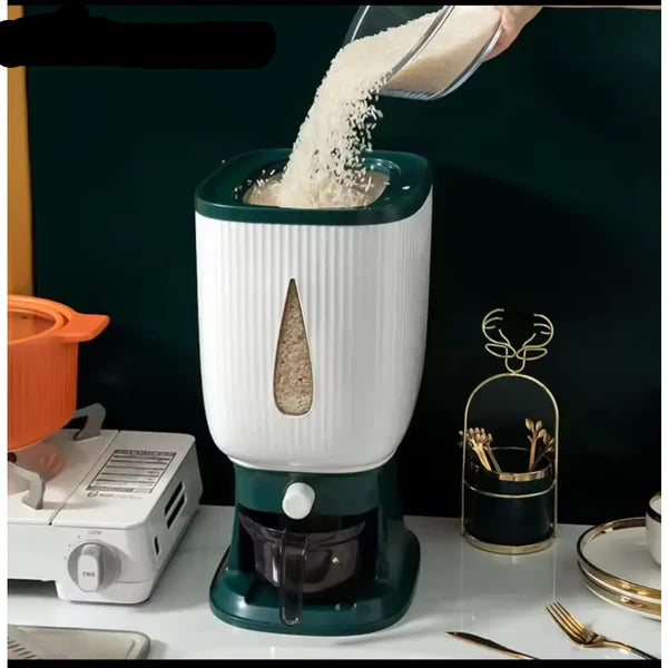 Automatic Rice Dispenser and Cereal Storage Box